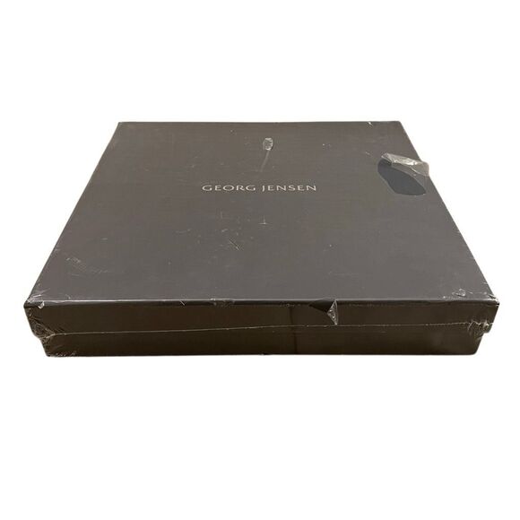 Georg Jensen Palladium Plated 8 Piece Ornament Set Complete New In Box *READ - Picture 4 of 7